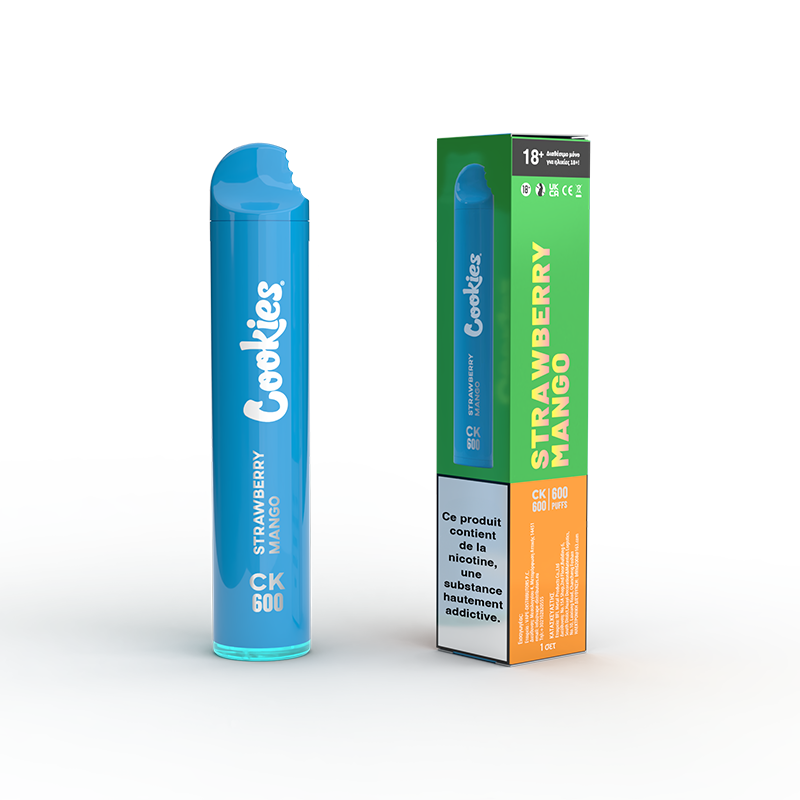 STRAWBERRY MANGO 600 PUFF NIKOTYNA COOKIES