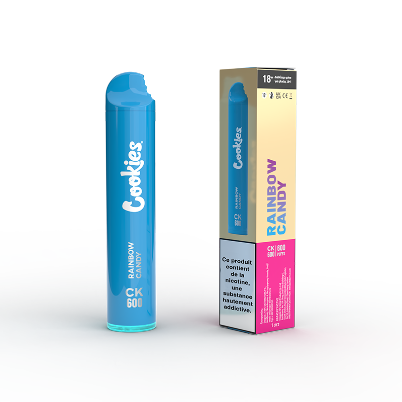 RAINBOW CANDY 600 PUFF NIKOTYNA COOKIES