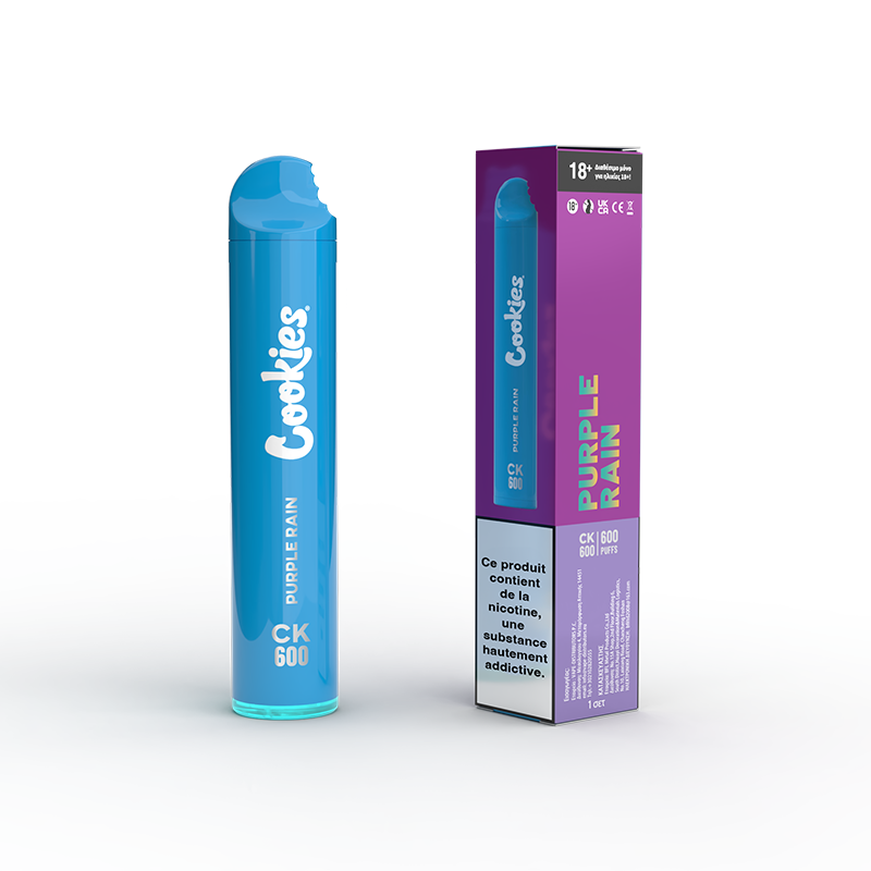 PURPLE RAIN 600 PUFF NIKOTYNA COOKIES
