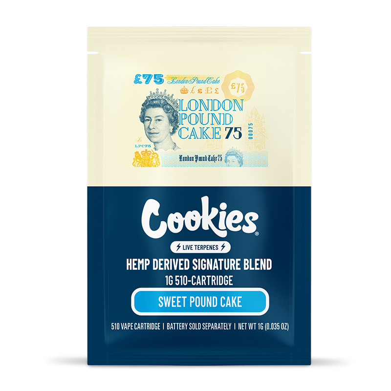 LONDON POUND CAKE INFUSED KARTRIDŻ COOKIES