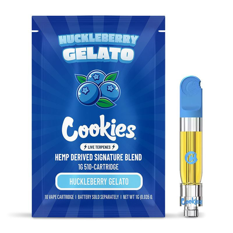 HUCKLEBERRY GELATO INFUSED KARTRIDŻ COOKIES
