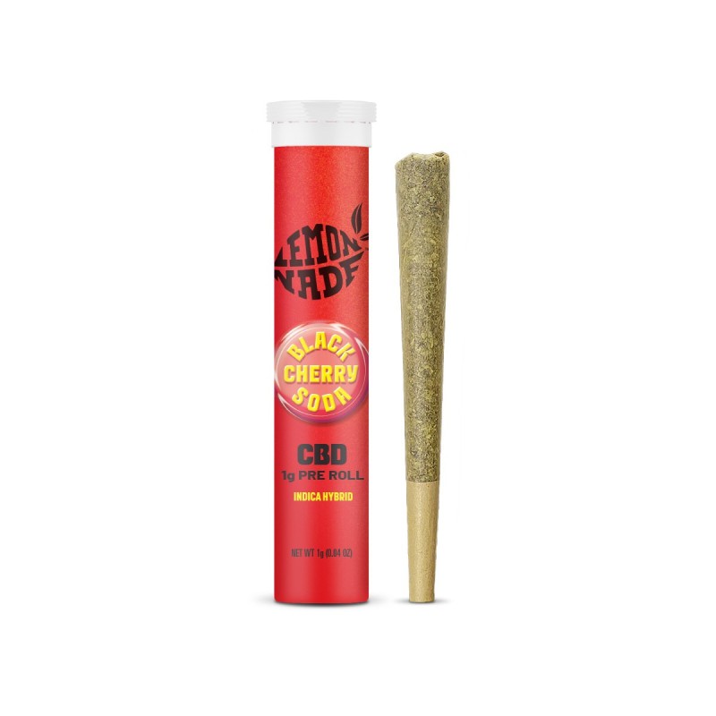 PRE-ROLL BLACK CHERRY SODA CBD LEMONADE BY COOKIES