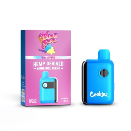 PUFF TRIPLE SCOOP HEMP DERIVED 5MG COOKIES