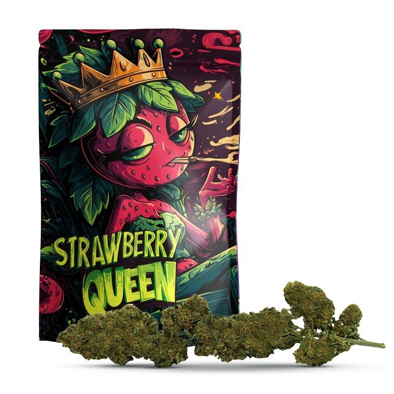 KWIAT CBD NA ŁODYDZE STRAWBERRY QUEEN