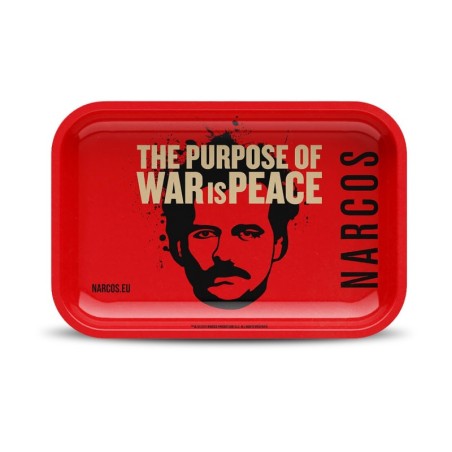 MAŁA TACKA DO ROLOWANIA NARCOS CZERWONA