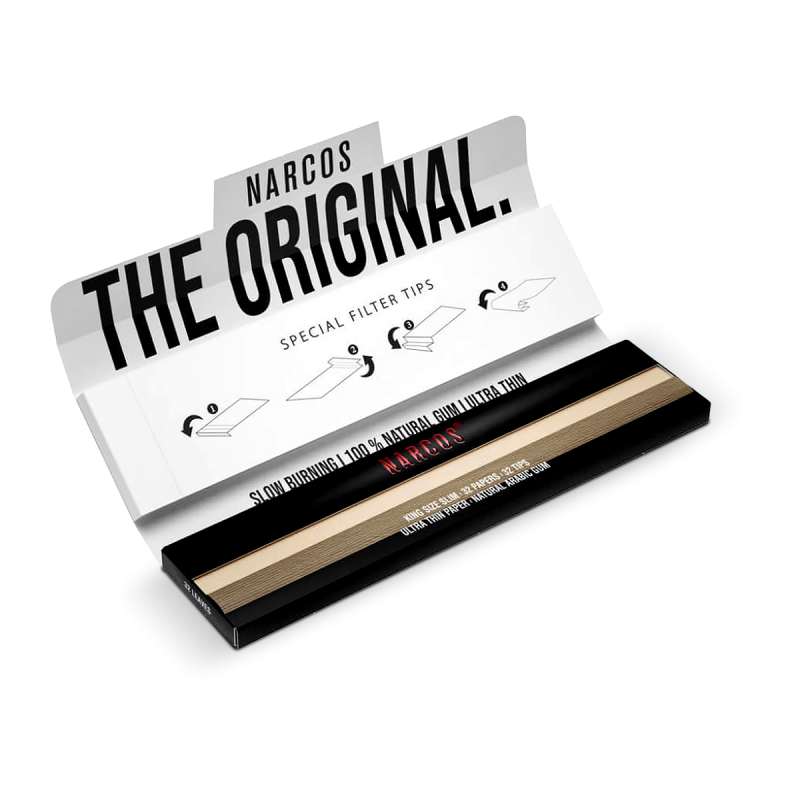 ROLLING PAPERS Z KOŃCÓWKAMI NARCOS