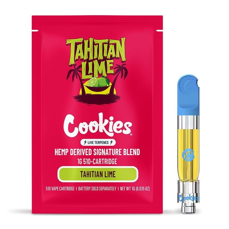 TAHITIAN LIME INFUSED KARTRIDŻ COOKIES