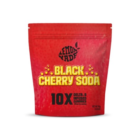 Gummies Black Cherry Soda Delta-9 THC 10 mg – Lemonade by Cookies