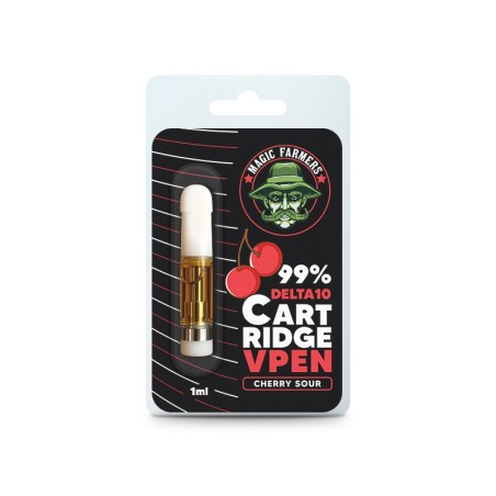 Cartouche 1ml 99% Delta-10 Cherry Sour | Owocowy vape | Sixty8