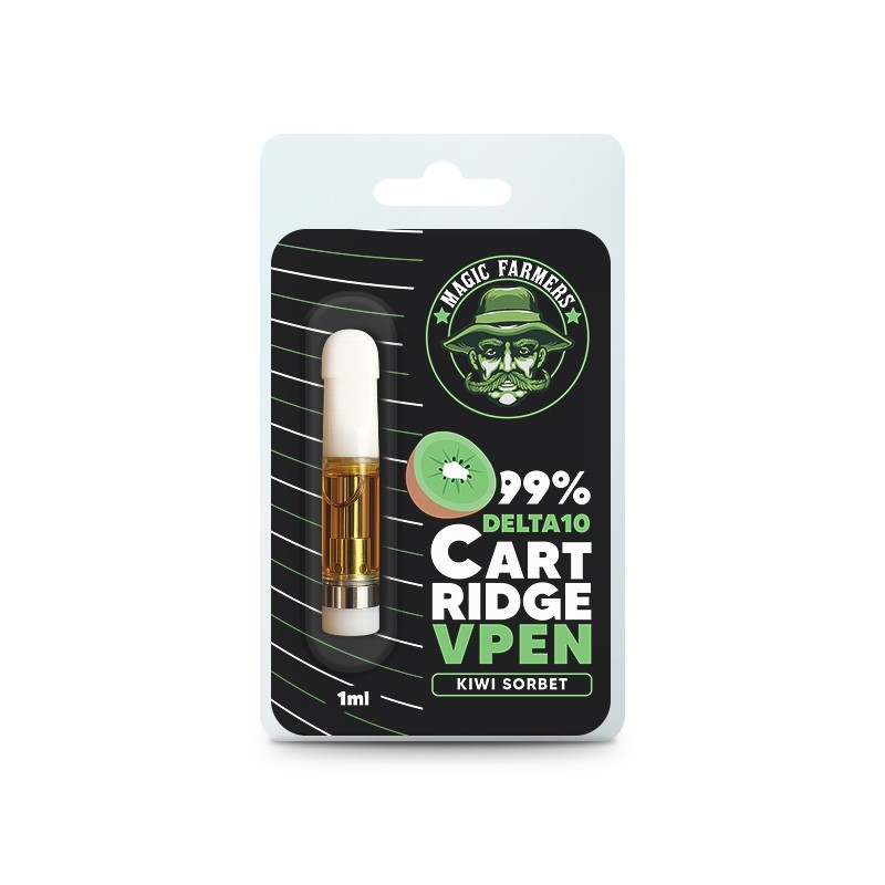 Kartridż 1 ml 99% Delta-10 Kiwi Sorbet | Sixty8