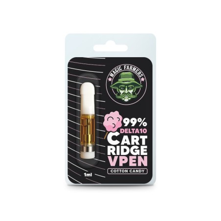 Kartusz Delta-10 1 ml 99% Cotton Candy | Smak Barbe à Papa | Sixty8