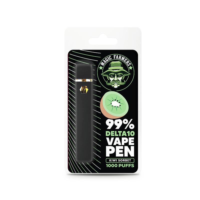 PUFF 2ML 99% Delta-10 Kiwi Sorbet | Owocowy i świeży vape