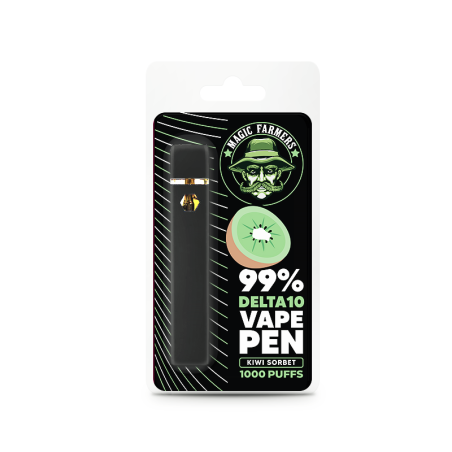 PUFF 2ML 99% Delta-10 Kiwi Sorbet | Owocowy i świeży vape