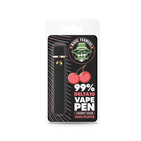 Puff 2ML 99% Delta-10 Cherry Sour | Smak Kwaskowatej Wiśni – Sixty8