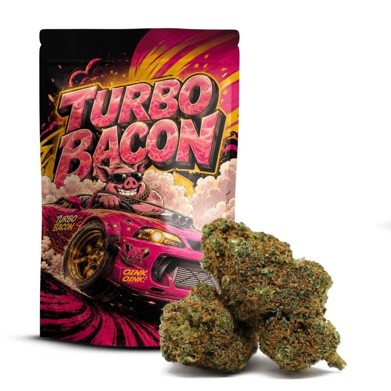 Turbo Bacon 50% Delta 10 | Mocny Premium Kwiat | Sixty8