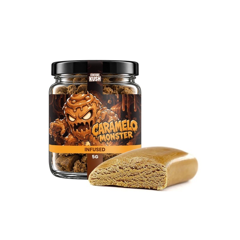 Caramelo Monster Delta-10 Hash Cocorikush | Sixty8