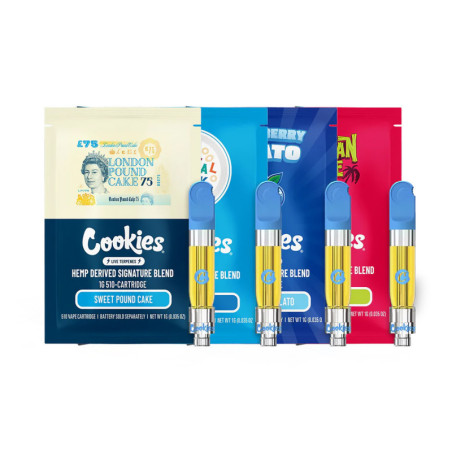 PAKIET KARTRIDŻY INFUSED COOKIES® X4