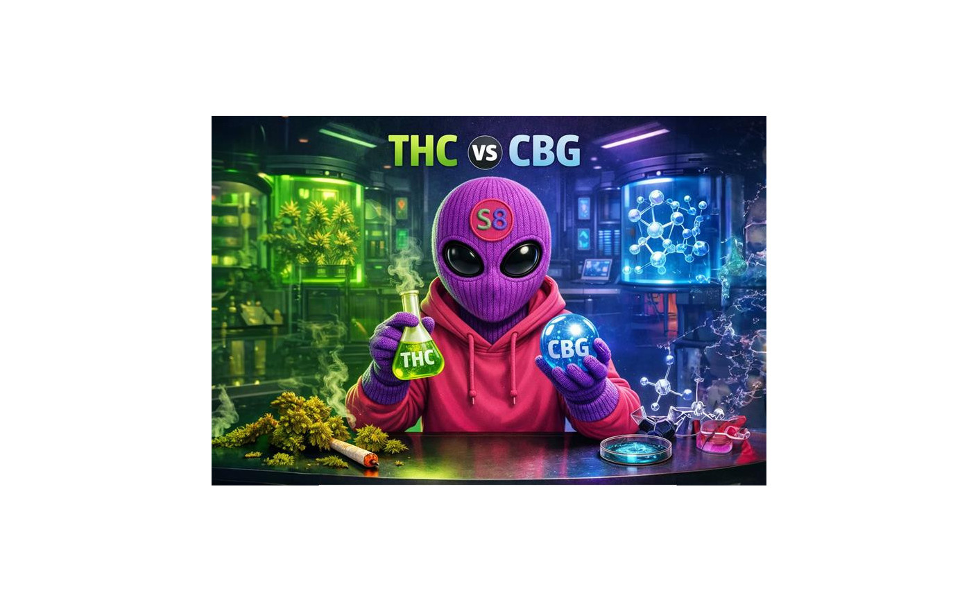 THC vs CBG: jakie są różnice?